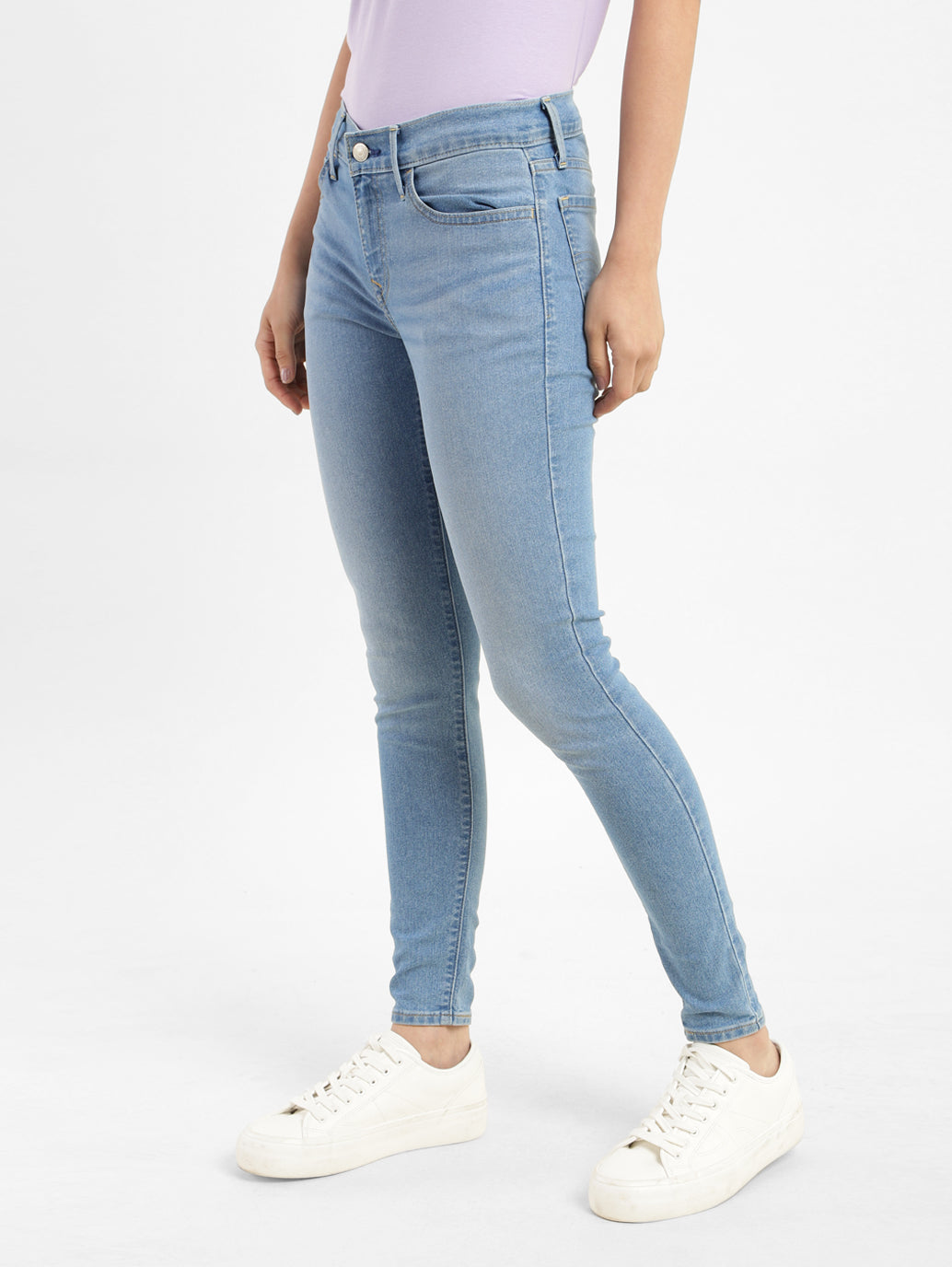 Women's Mid Rise 710 Super Skinny Fit Jeans