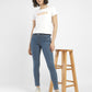 Women's Mid Rise 710 Super Skinny Fit Jeans