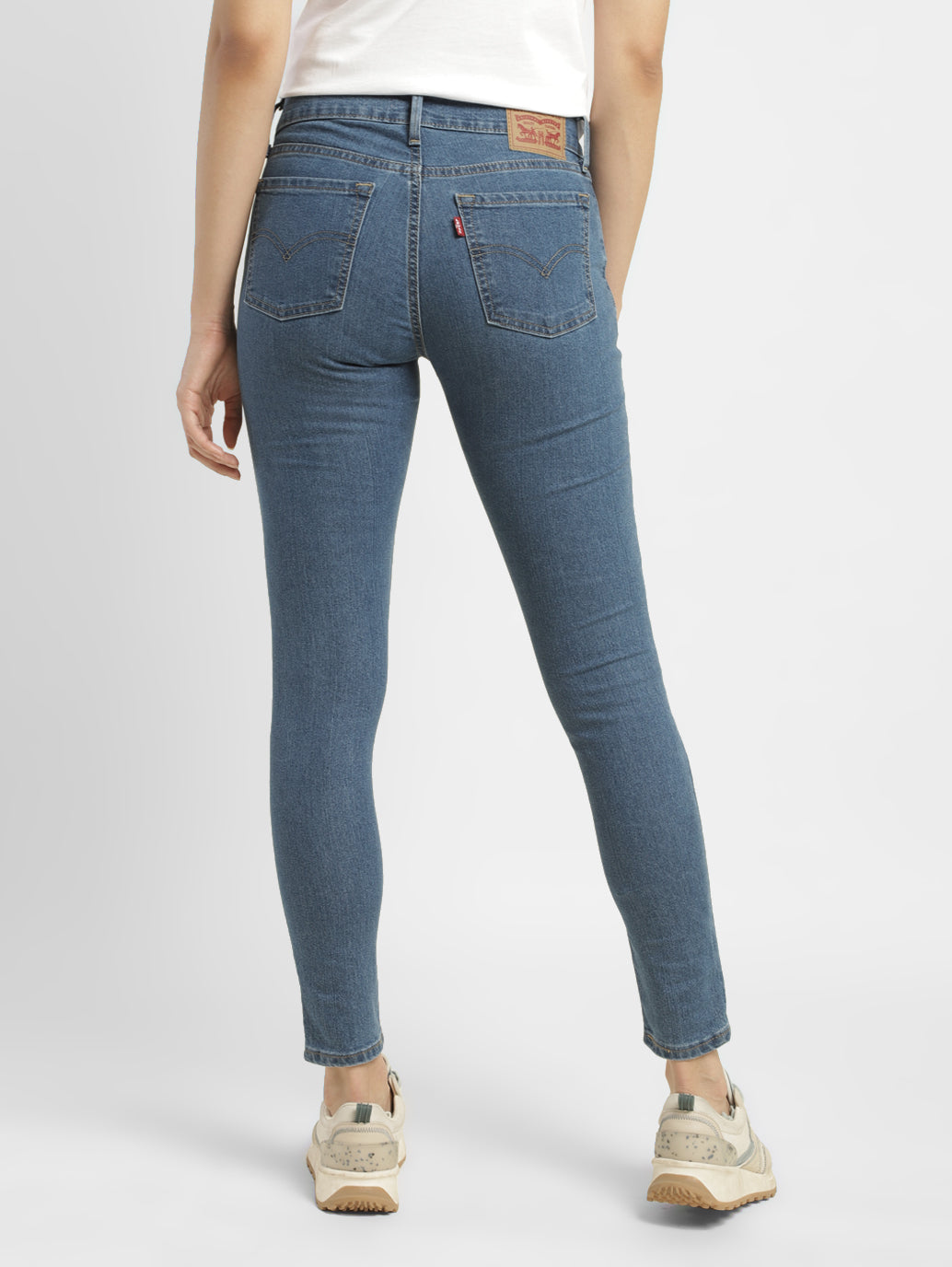 Women's Mid Rise 710 Super Skinny Fit Jeans