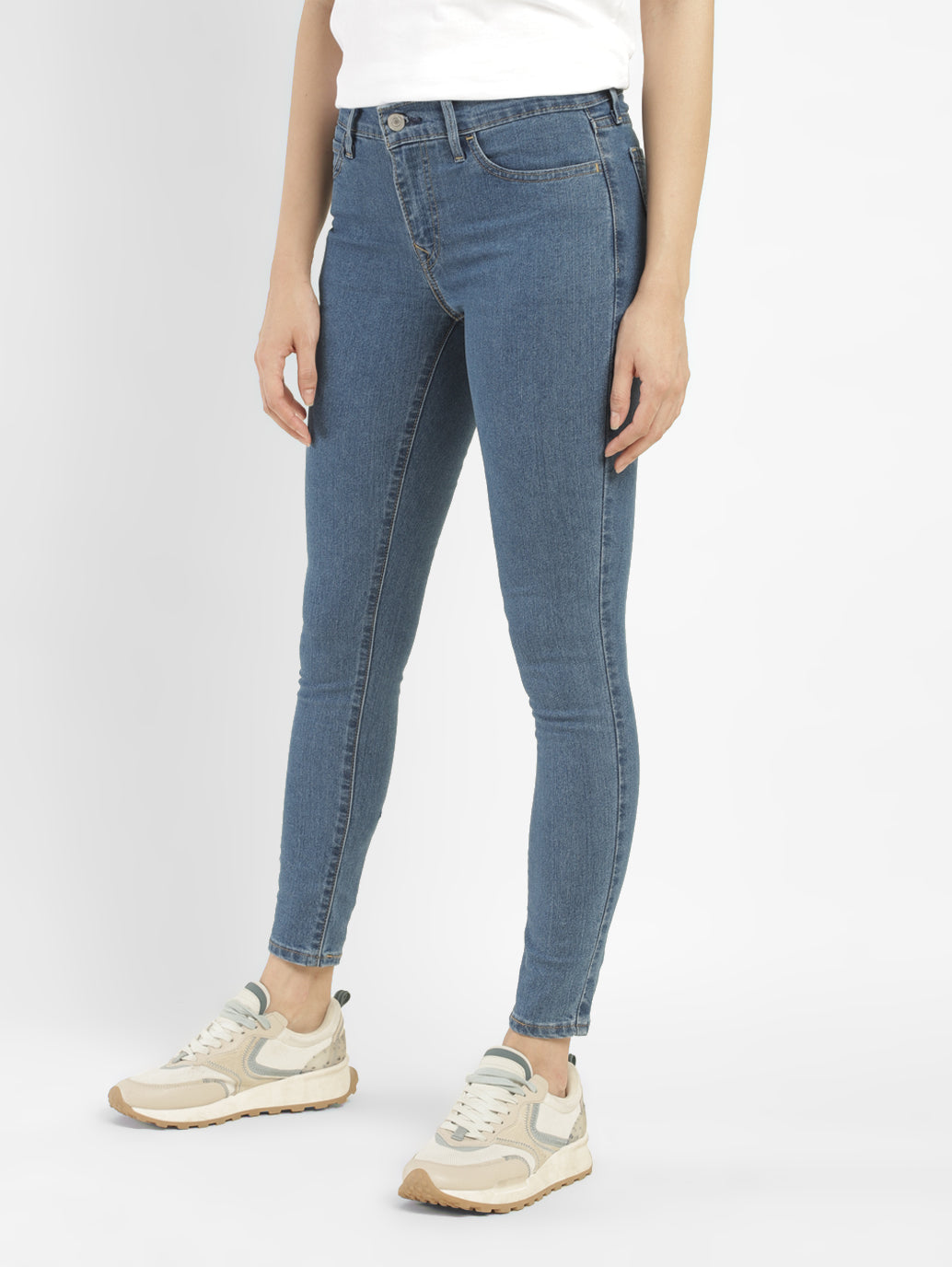 Women's Mid Rise 710 Super Skinny Fit Jeans