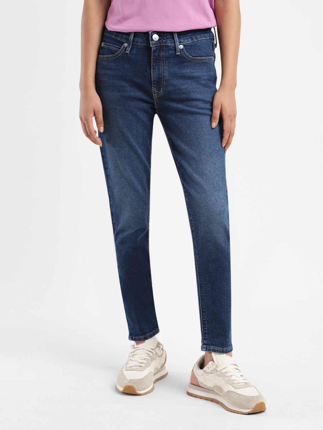 Women s Mid Rise 711 Skinny Fit Jeans Levis India Store