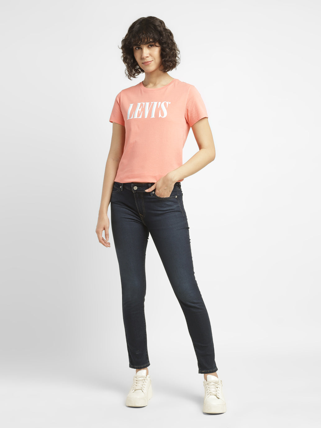 Women's Mid Rise 711 Skinny Fit Jeans