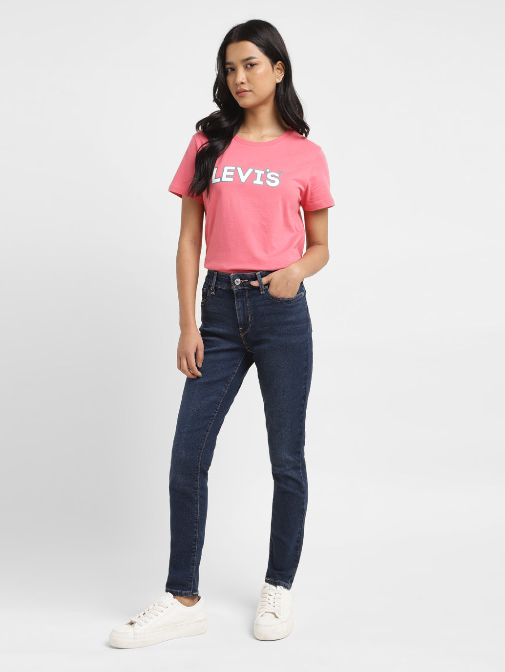 Women's Mid Rise 711 Skinny Fit Jeans