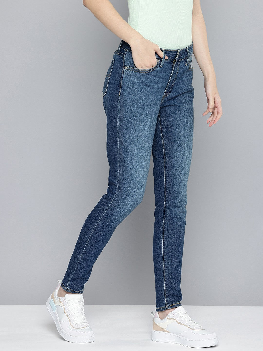 Women's Mid Rise 711 Skinny Fit Jeans