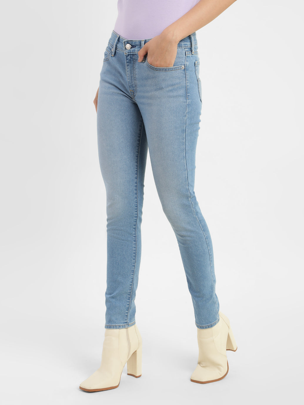 Women's Mid Rise 711 Skinny Fit Jeans