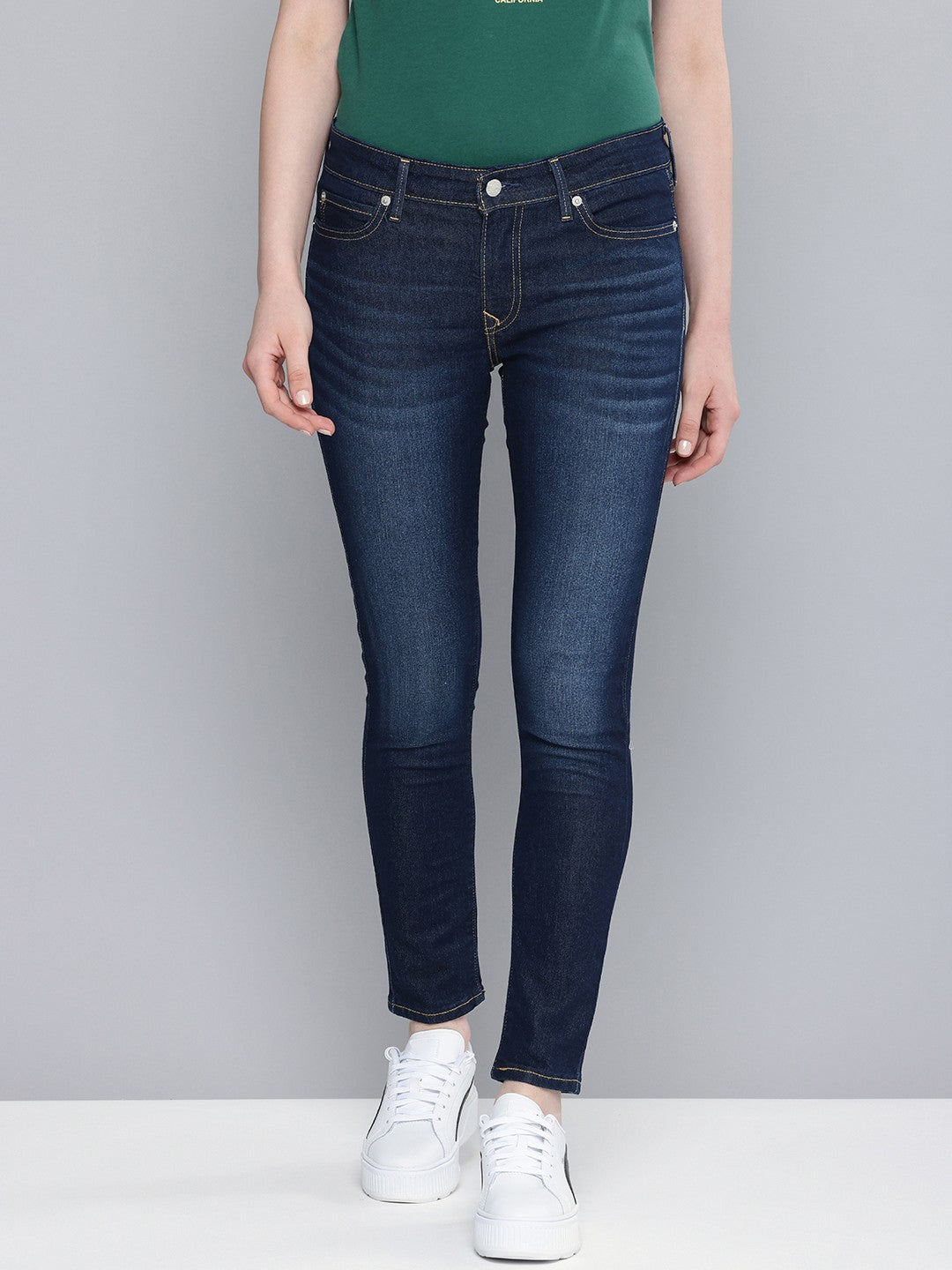 Women's Mid Rise 711 Skinny Fit Jeans