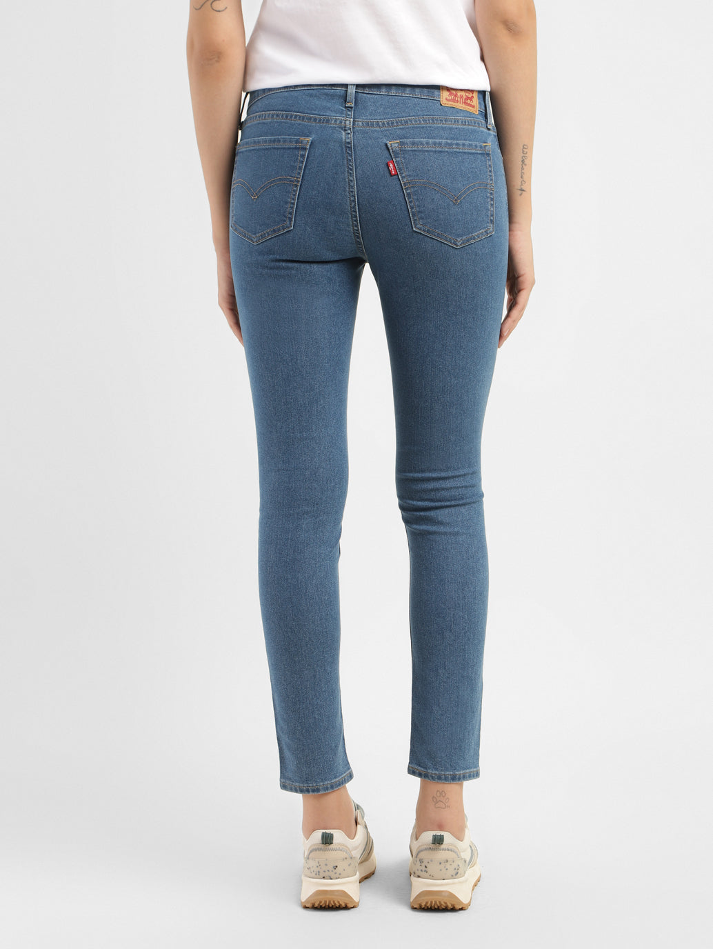 Women's Mid Rise 711 Skinny Fit Jeans