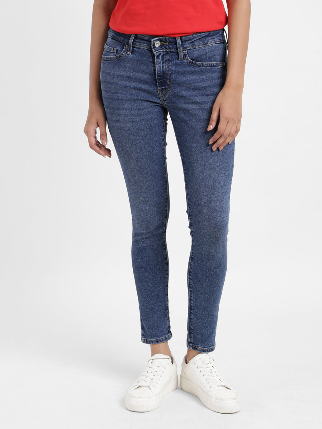 Women's Mid Rise 711 Skinny Fit Jeans