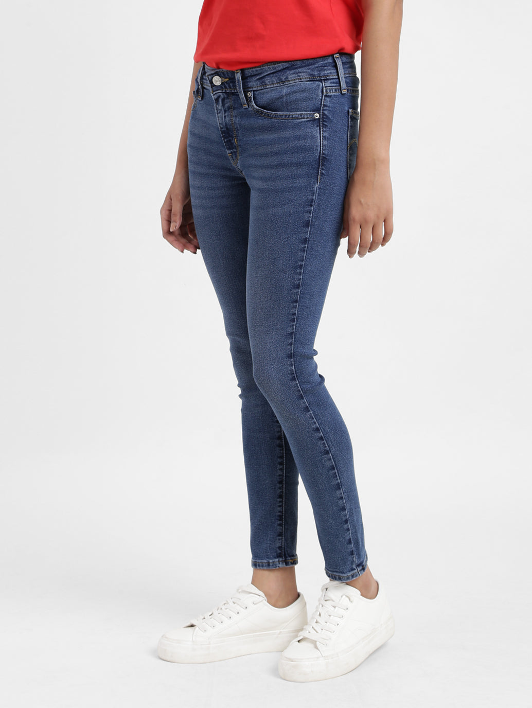 Women's Mid Rise 711 Skinny Fit Jeans