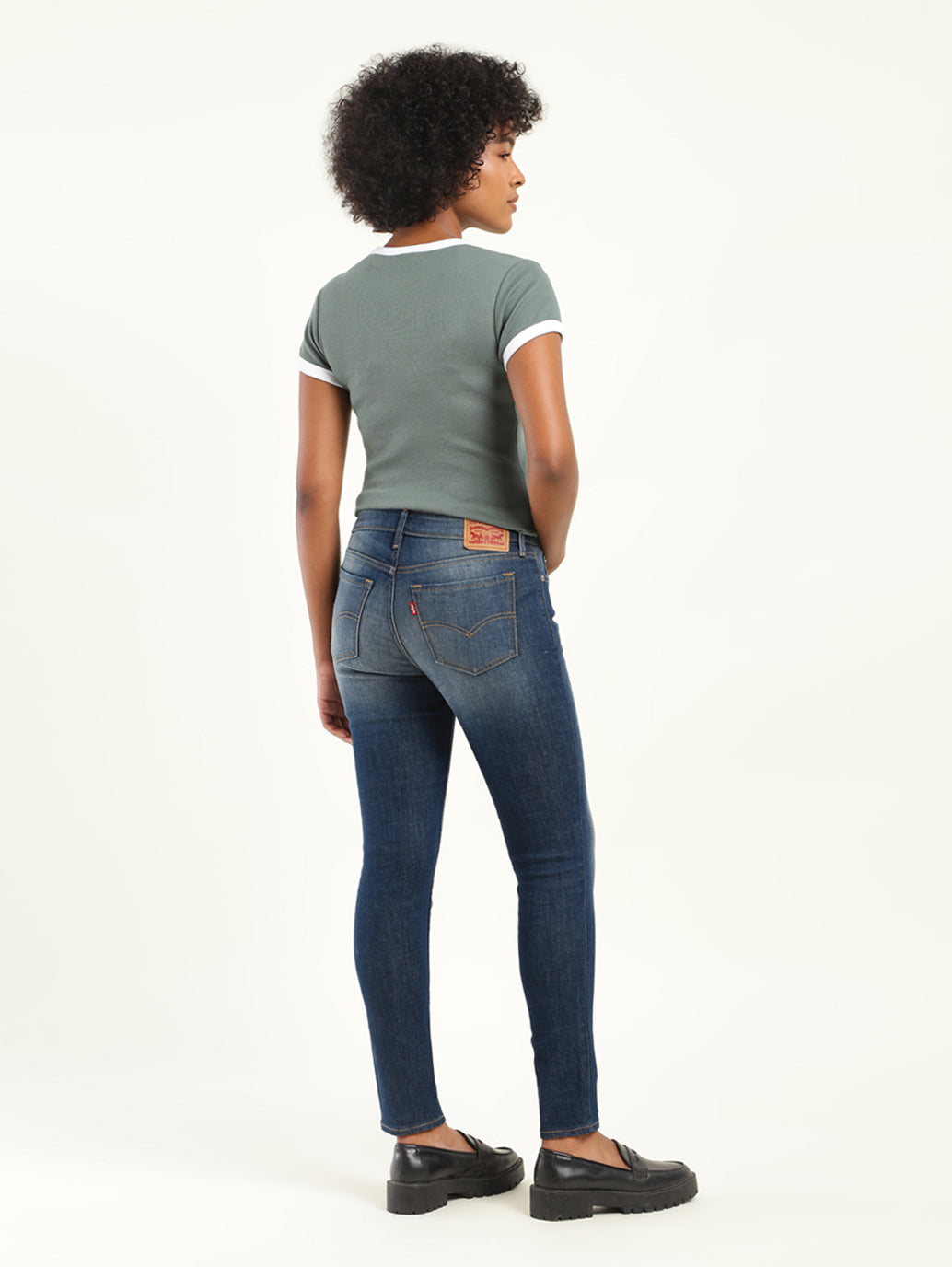 Women's Mid Rise 711 Skinny Fit Jeans