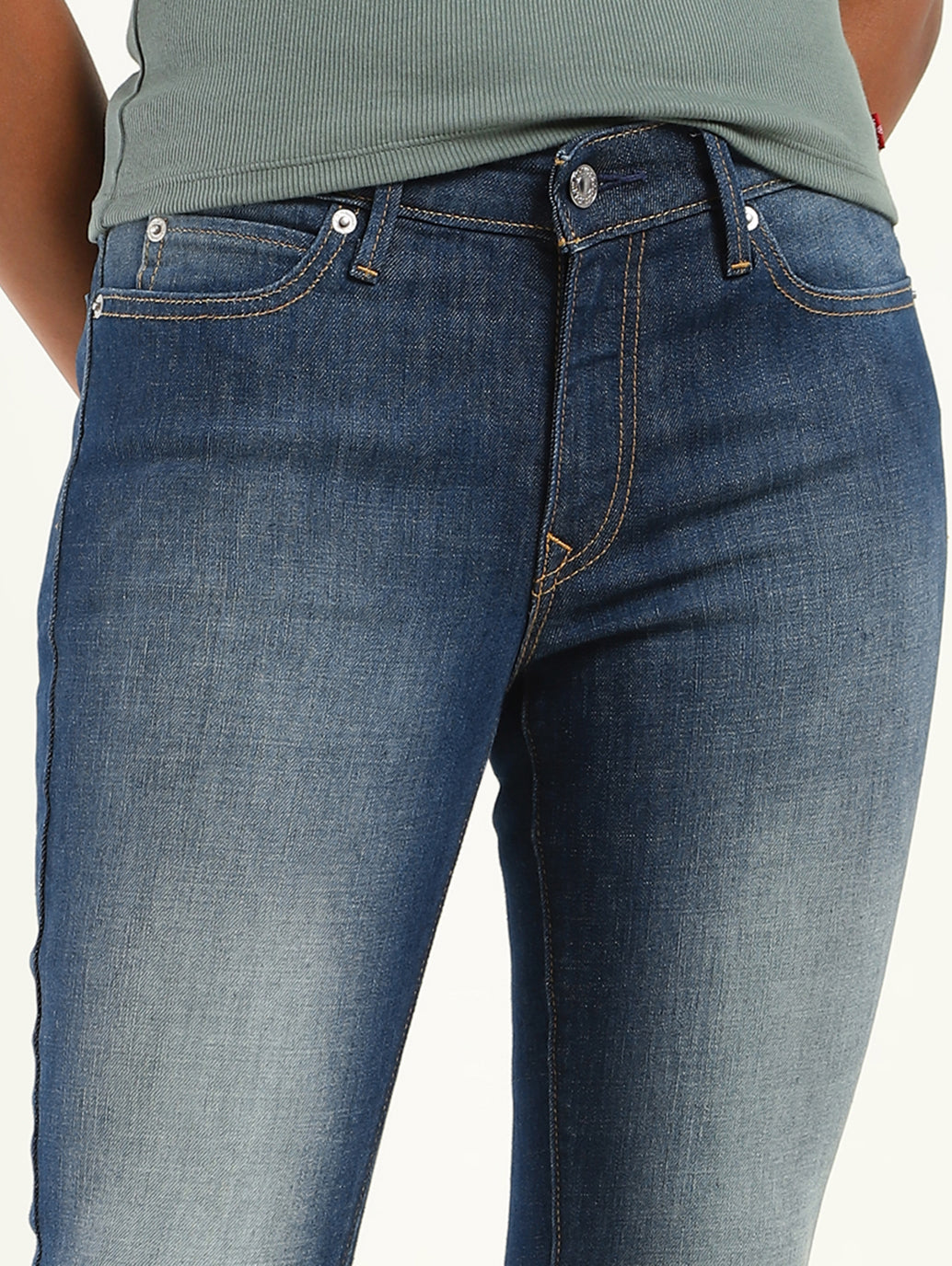 Women's Mid Rise 711 Skinny Fit Jeans