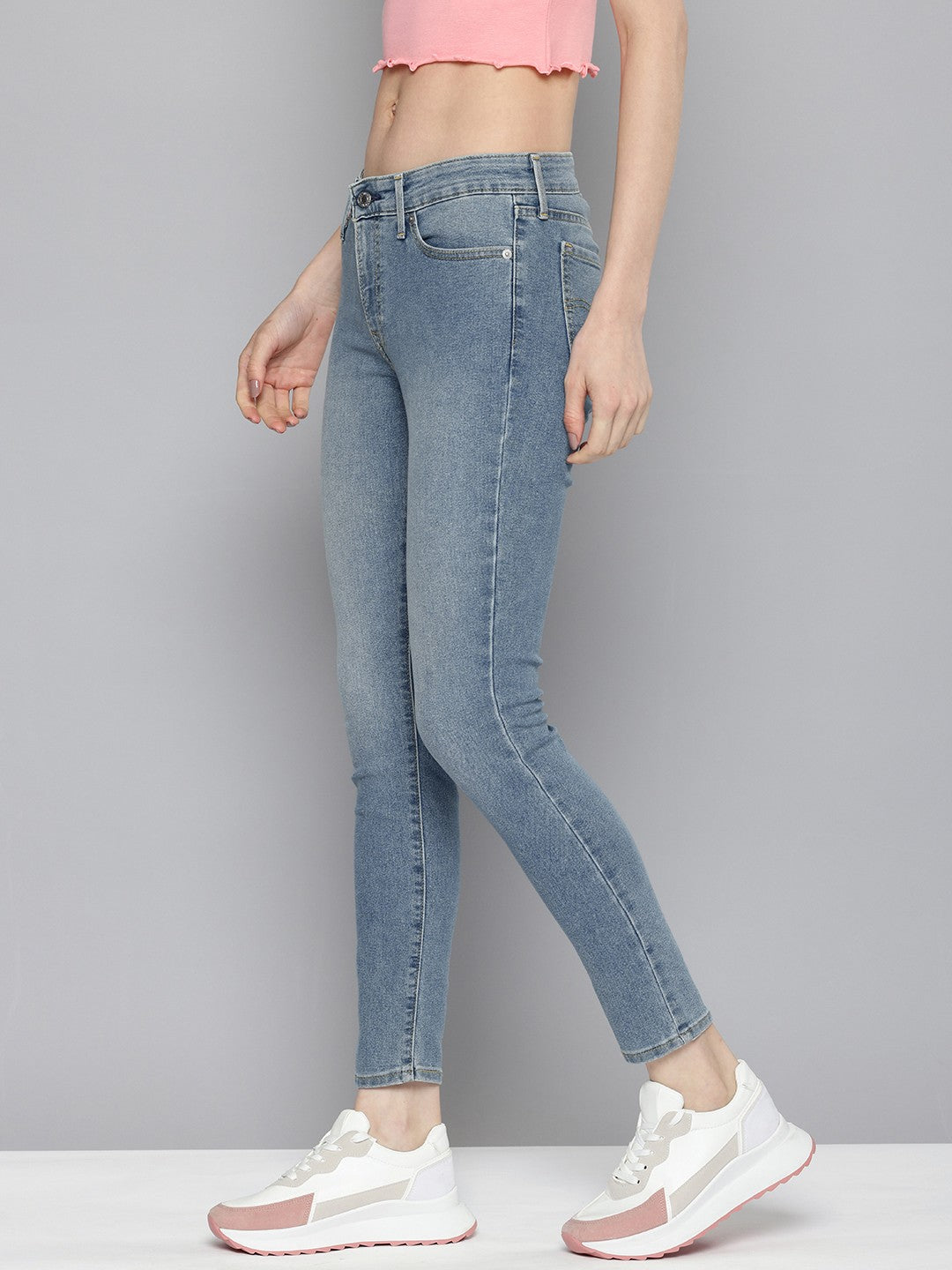 Women's Mid Rise 711 Skinny Fit Jeans