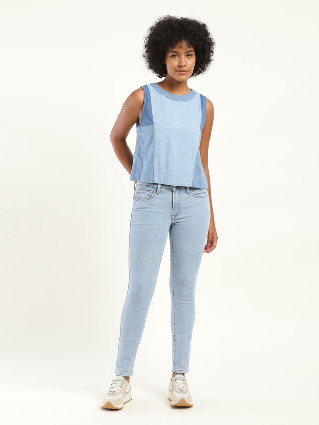 Women's Mid Rise 711 Skinny Fit Jeans