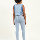 Women's 711 Blue Skinny Fit Mid Rise Jeans - 4a6de8a1-5c51-445d-8e1b-f29fc083e235 View