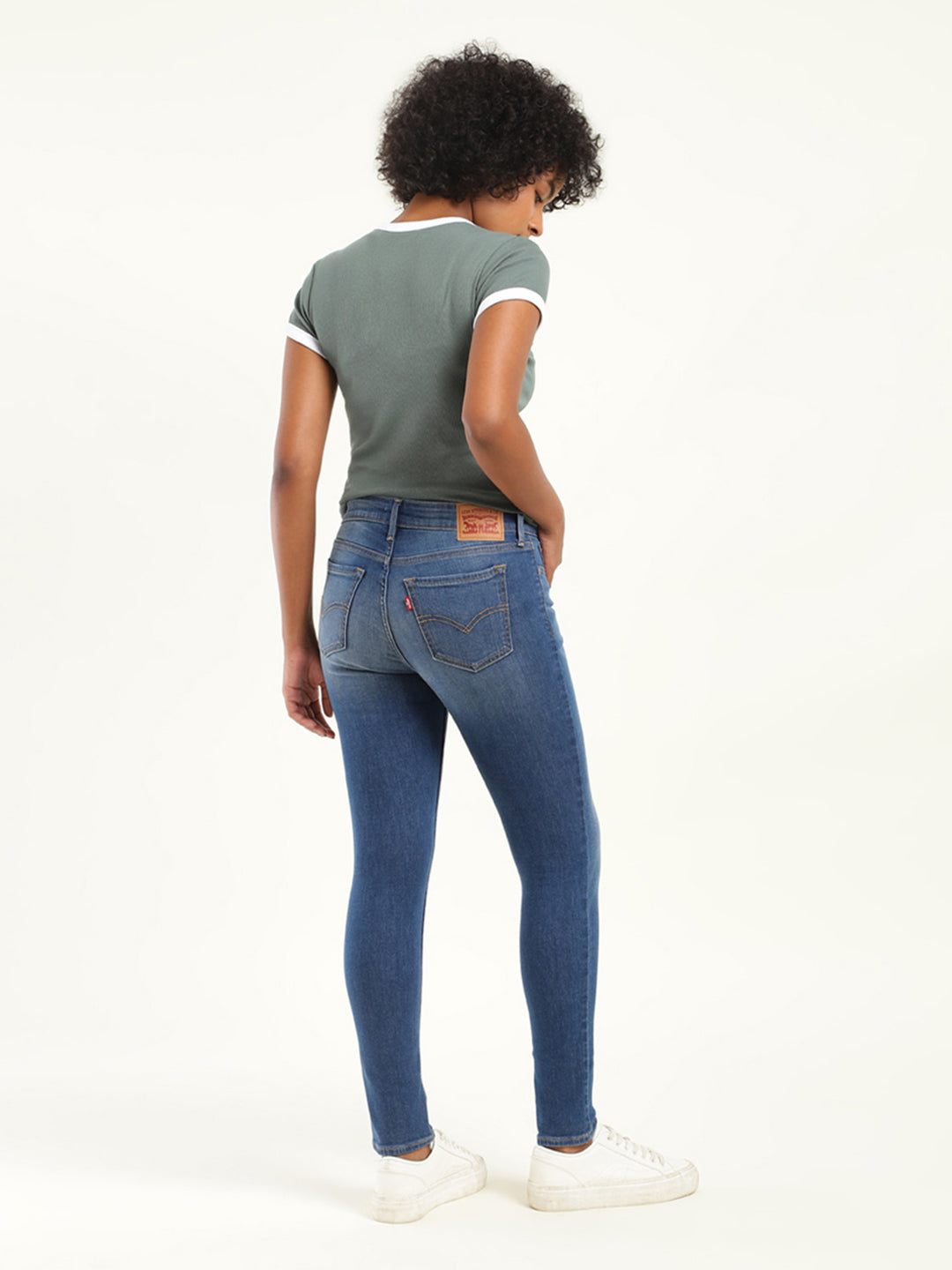 Women's Mid Rise 711 Skinny Fit Jeans