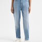 Women's High Rise Mom Loose Tapered Fit Jeans