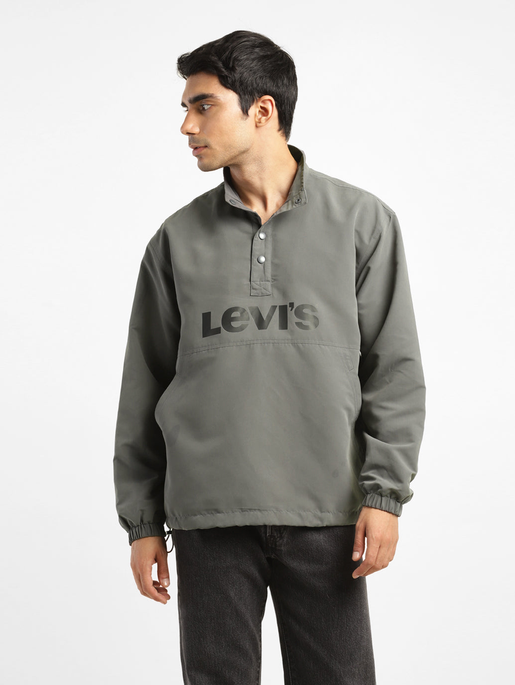 Men's High Neck Jacket - f69566f7-0d5a-42e2-bf8e-7c5e7d2fc585 View