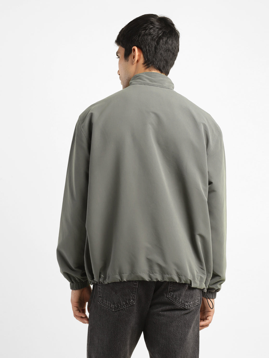 Men's High Neck Jacket - afdf8bdc-b0b9-42ff-9c27-1493919858b6 View