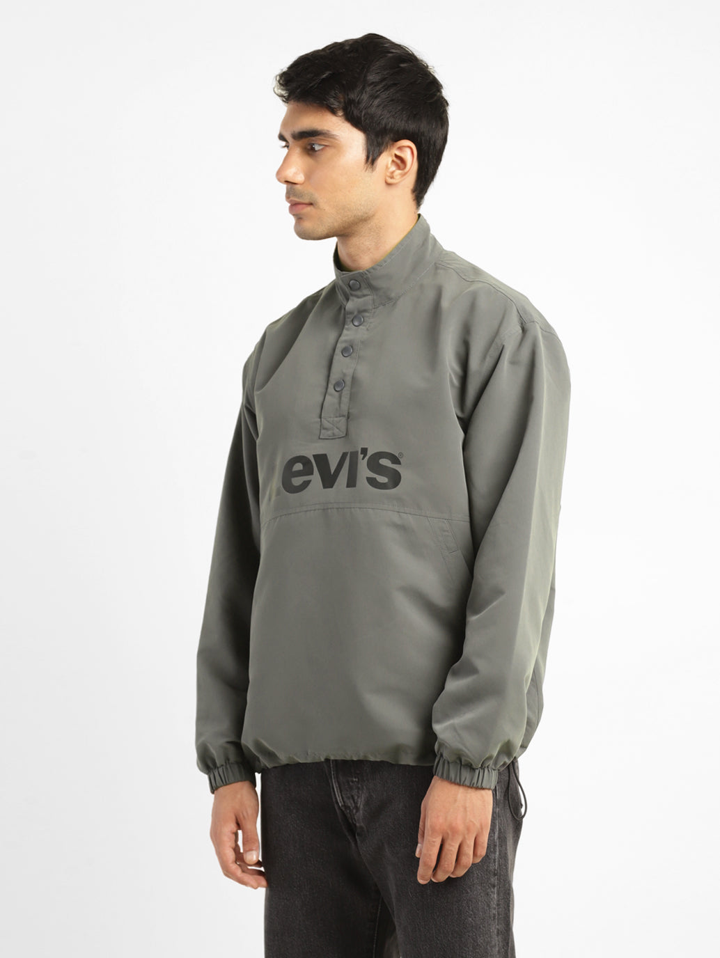 Men's High Neck Jacket - 270503ad-1ddb-4c79-8f59-67bcd5662193 View
