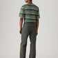 Men's 568 Green Loose Fit Mid Rise Jeans - Back View