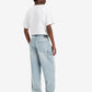 Men's Light Blue Baggy Fit Mid Rise Jeans - 7bedf683-afca-4a54-a77e-a90122636a82 View