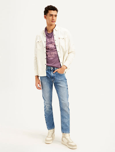 levi's Men's 511 Blue Slim Fit Mid Rise Jeans-picture-25