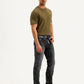 Men's 513 Charcoal Grey Slim Straight Fit Mid Rise Jeans - 20 View
