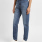 Women's Blue Loose Fit High Rise Mom Jeans - bc79d797-69d0-416a-9b0e-485d67f4923a View