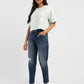 Women's Mid Rise 80s Mom Tapered  Jeans