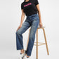 Women's High Rise Ribcage Straight Fit Jeans
