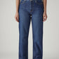 Women's Blue Ribcage Straight Fit High Rise Jeans - Front View