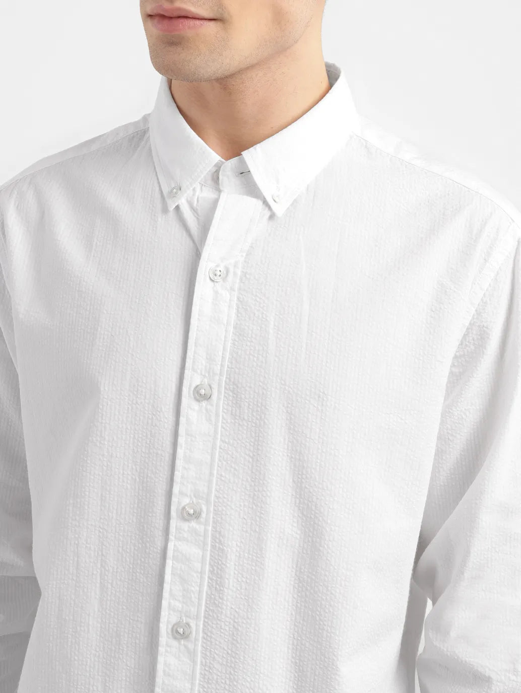 Men's Solid Slim Fit Shirt