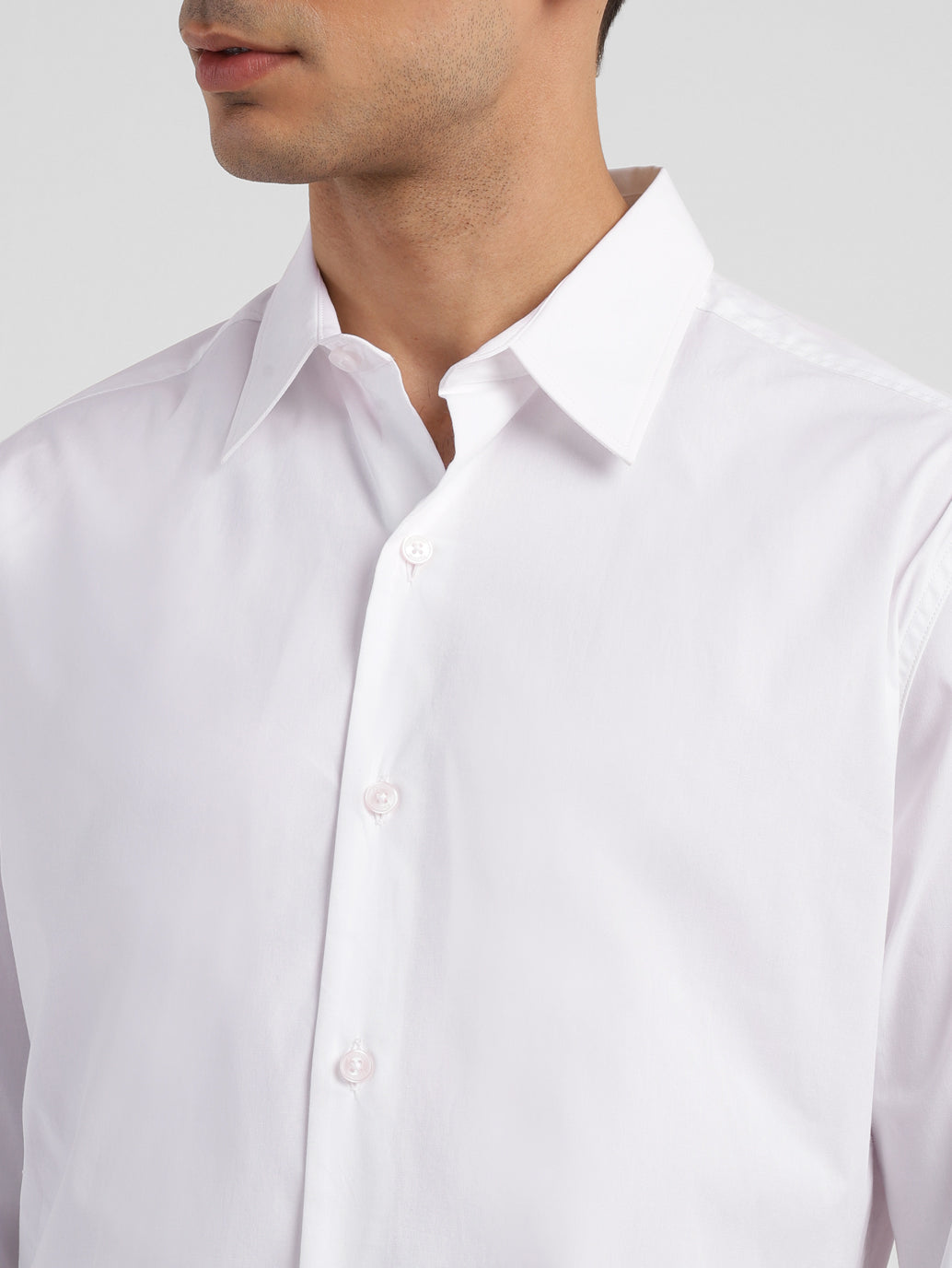 Men's Solid Slim Fit Shirt