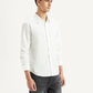 Men's Redloop Solid Slim Fit Shirt - Side View