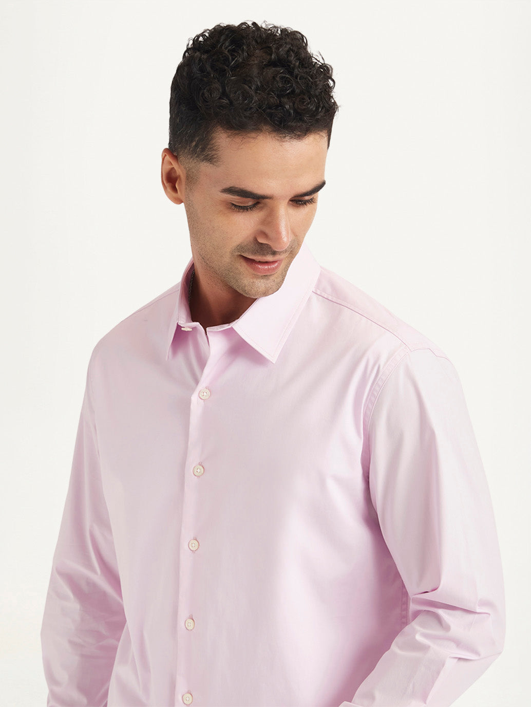 Men's Solid Slim Fit Shirt