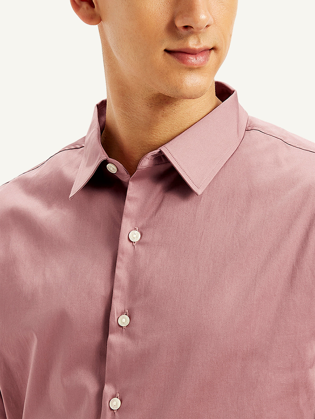 Men's Solid Slim Fit Shirt