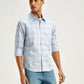 Men's Checkered Spread Collar Shirt