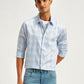 Men's Checkered Spread Collar Shirt