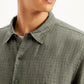 Men's Checkered Spread Collar Shirt