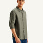 Men's Checkered Spread Collar Shirt