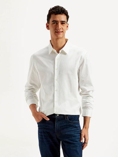 Men's Redloop Solid Slim Fit Shirt