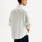 Men's Redloop Solid Slim Fit Shirt - Back View