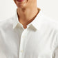 Men's Redloop Solid Slim Fit Shirt - Detail View