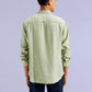 Men's Redloop Solid Slim Fit Linen Shirt - 9eda0b0c-74b0-4de4-bf98-bfaf6f393530 View