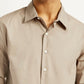 Men's Redloop Solid Slim Fit Shirt - Detail View