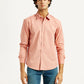 Men's Redloop Solid Slim Fit Shirt - Front View