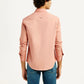 Men's Redloop Solid Slim Fit Shirt - Back View