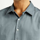 Men's Redloop Solid Slim Fit Shirt - Detail View