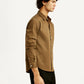 Men's Redloop Solid Slim Fit Shirt - Side View
