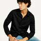 Men's Redloop Solid Slim Fit Shirt - Elevated View